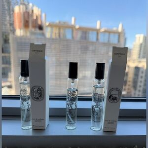 Diptyque Eau de Toilette Trio with Black and White Packaging